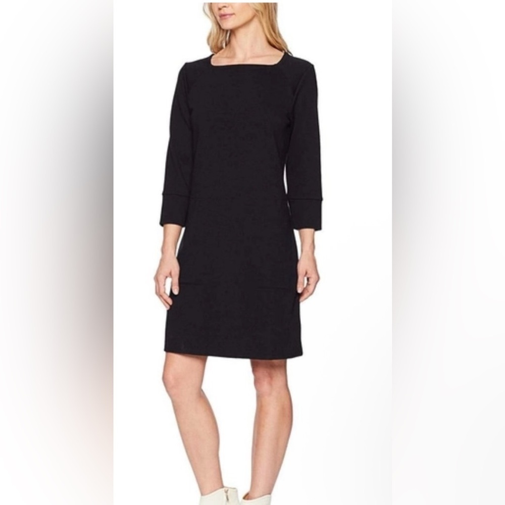 Nau Hyperspace Black Knit Pullover Mini Dress Size XS